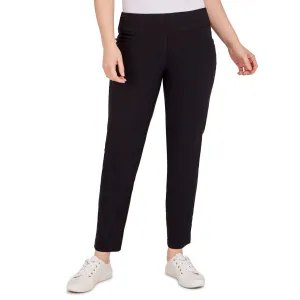 036- Ruby Road Pull On Pant- Black