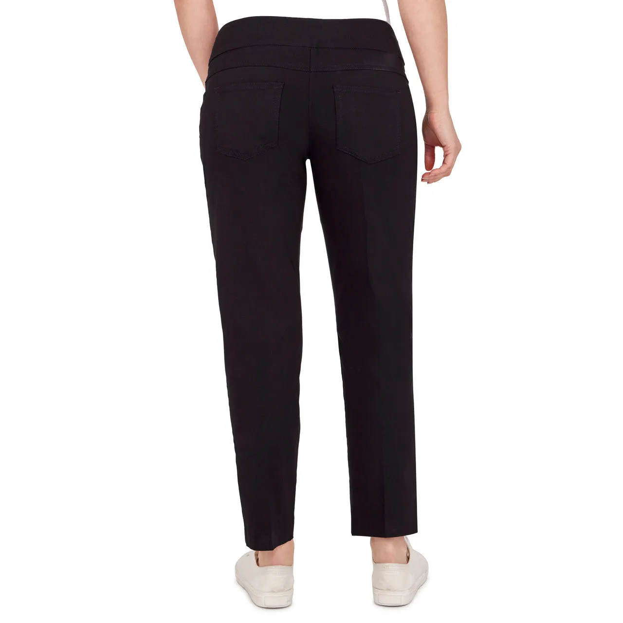 036- Ruby Road Pull On Pant- Black