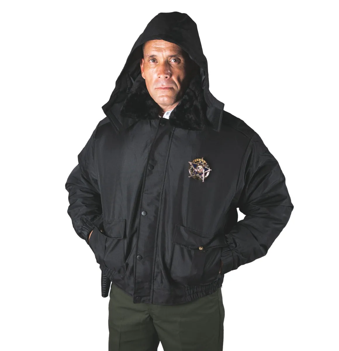 All Season Deluxe Bomber Jacket (Black)