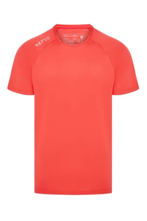 Aras T Shirt Coral Red