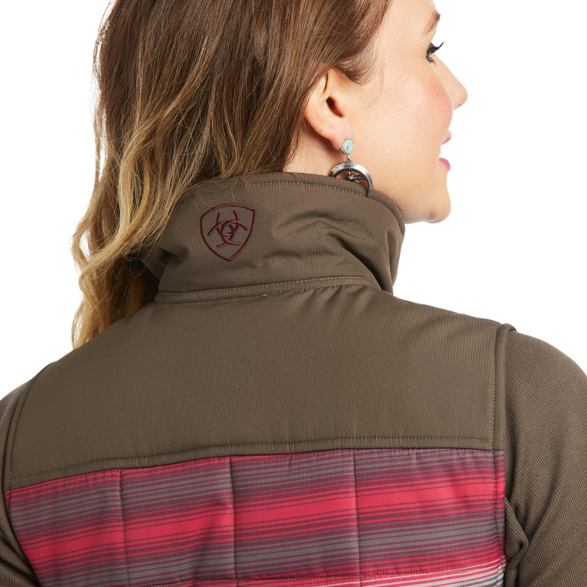 Ariat Ladies REAL Crius Serape Concealed Carry Full Zip Vest 10037468