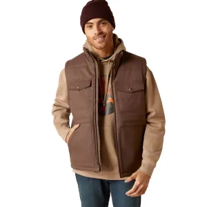 Ariat Men's Grizzly 2.0 Canvas Conceal & Carry Bracken Brown Vest 10046387