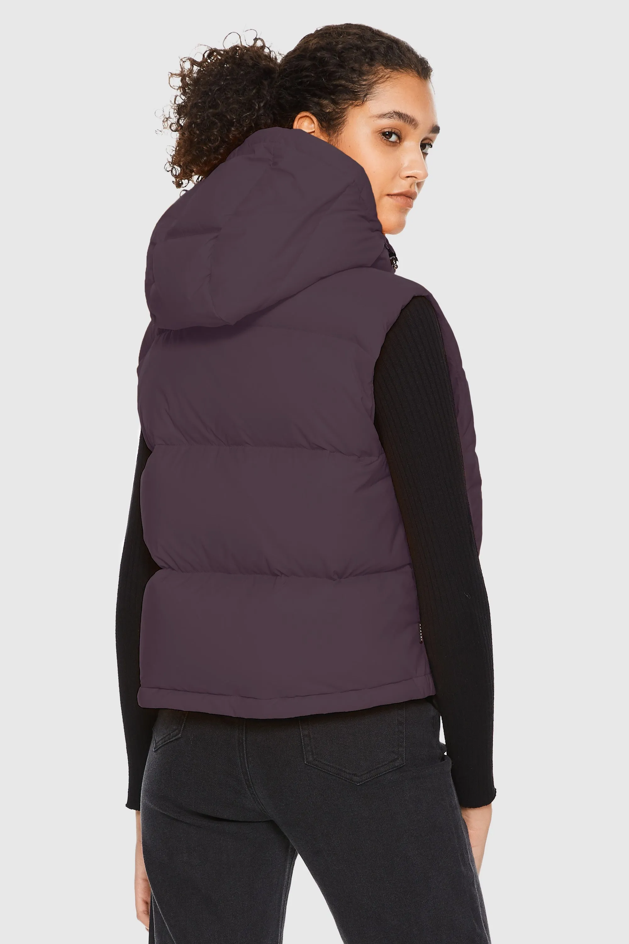 Aurora Hooded Puffer Vest