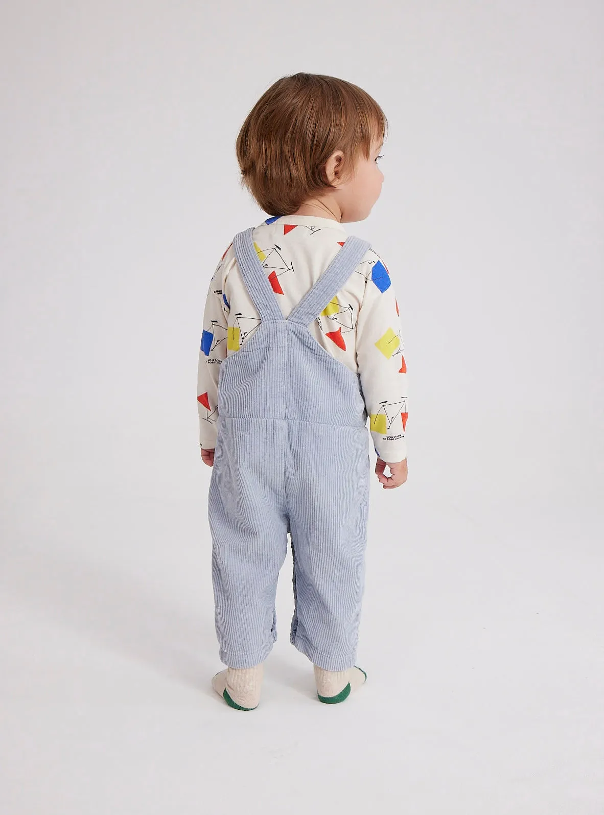 Baby Multicolor B.C Corduroy Dungaree