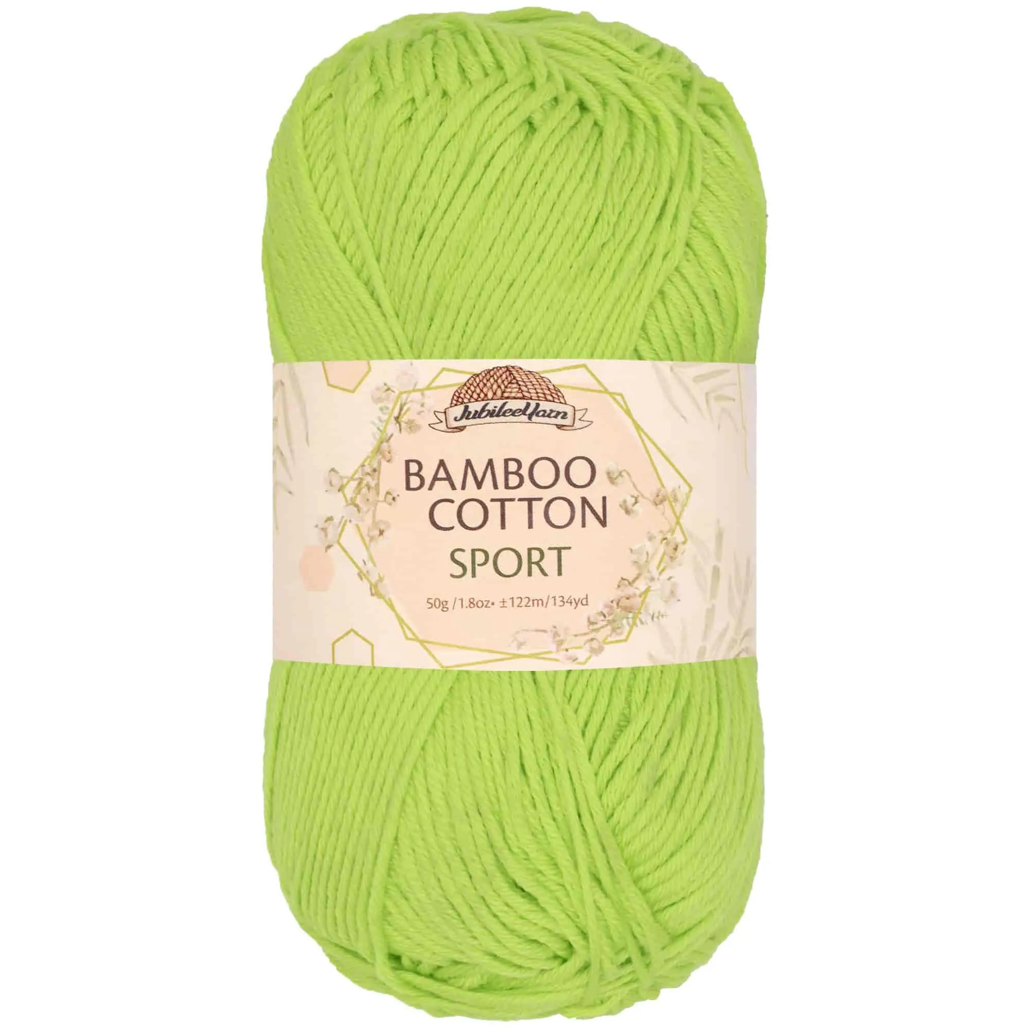 Bamboo Cotton Sport Yarn: 4 Skein Packs