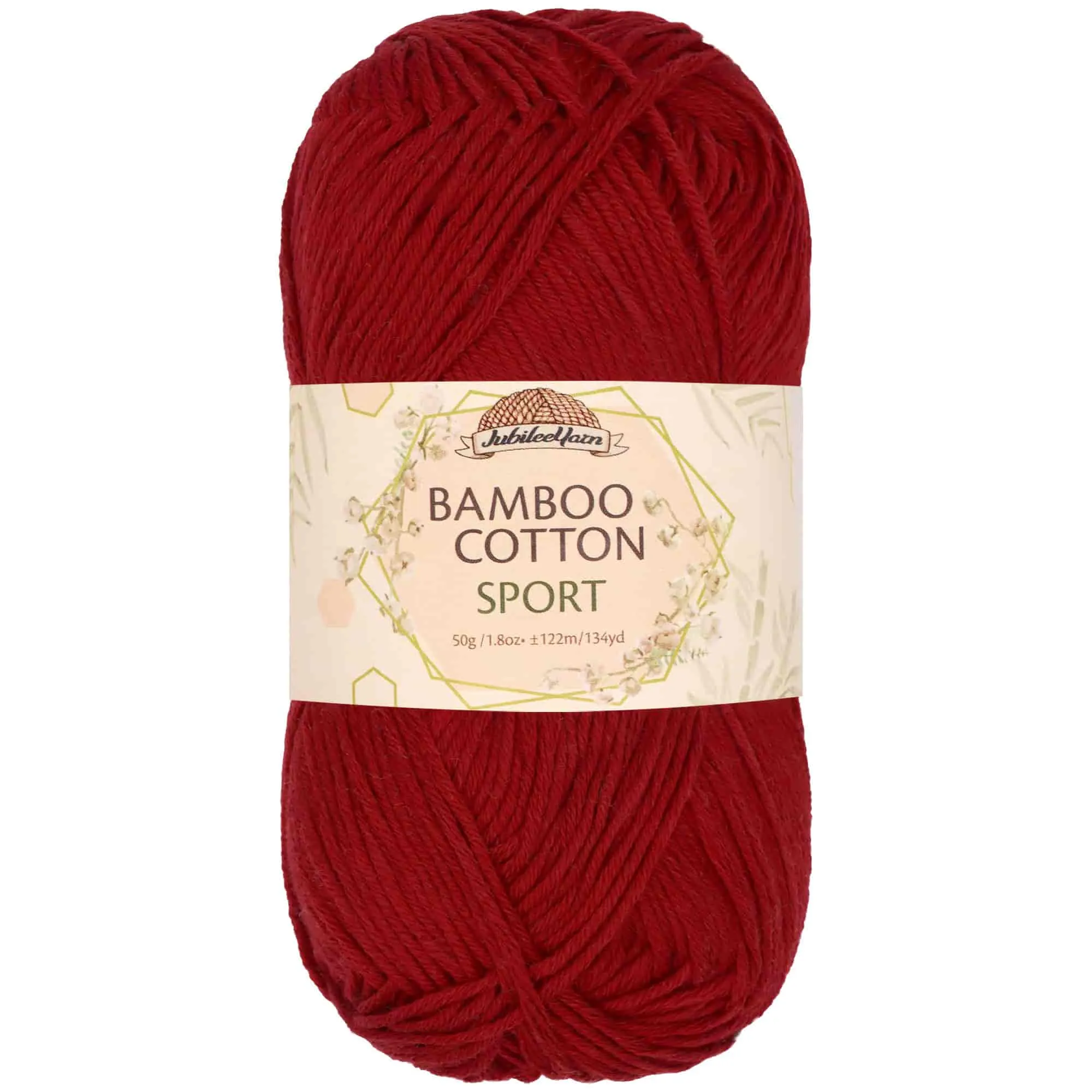 Bamboo Cotton Sport Yarn: 4 Skein Packs