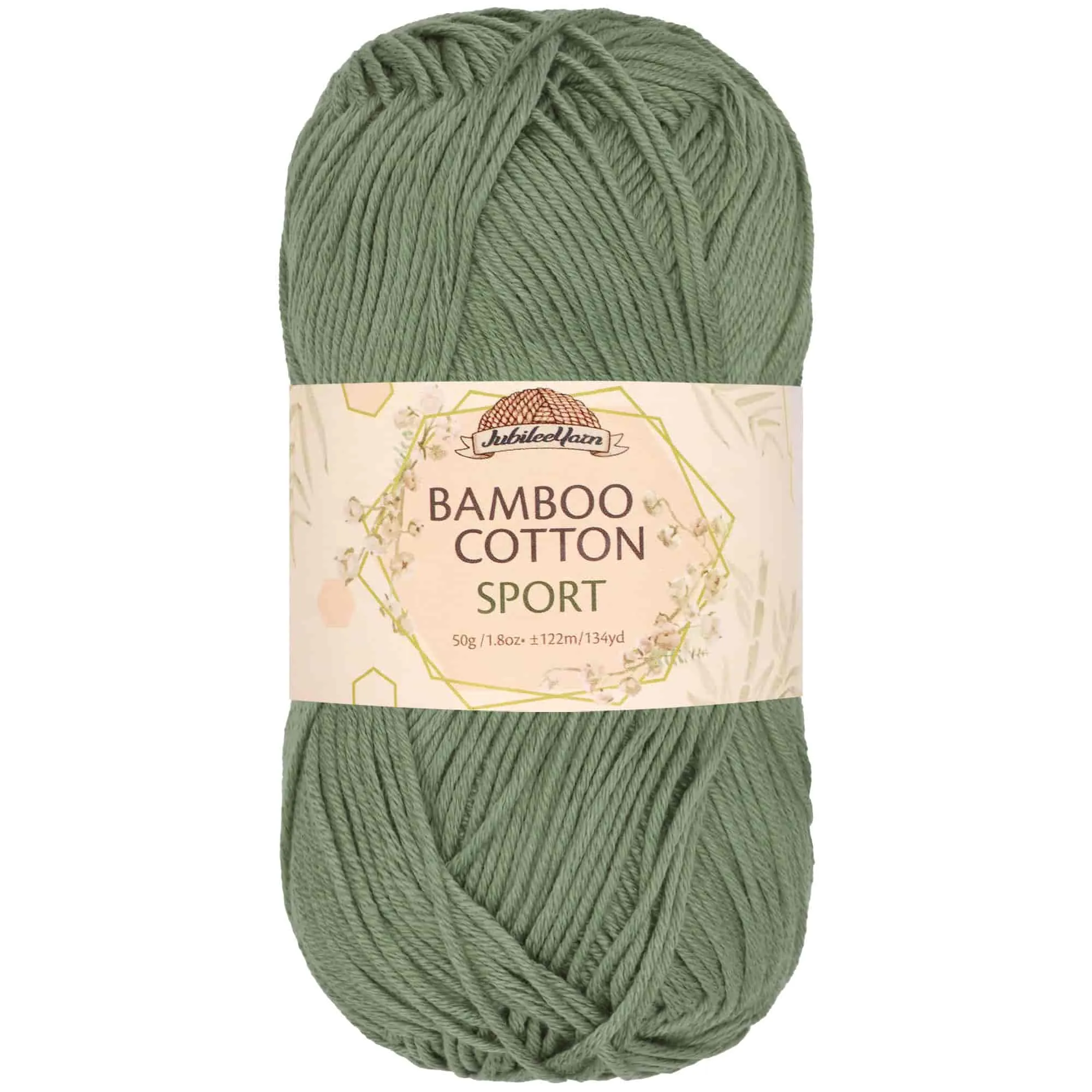 Bamboo Cotton Sport Yarn: 4 Skein Packs