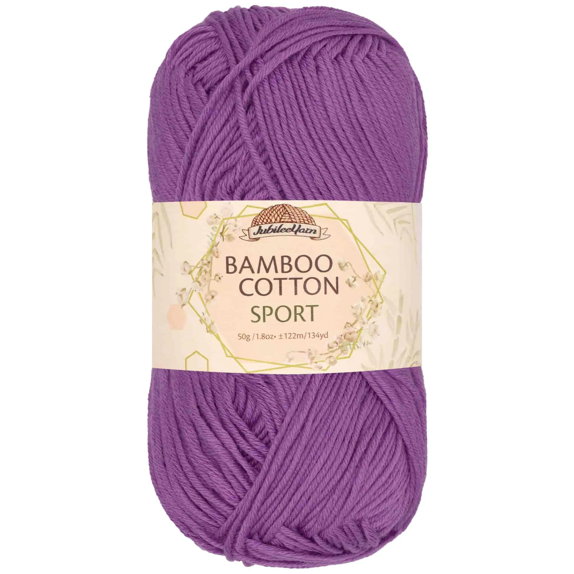 Bamboo Cotton Sport Yarn: 4 Skein Packs