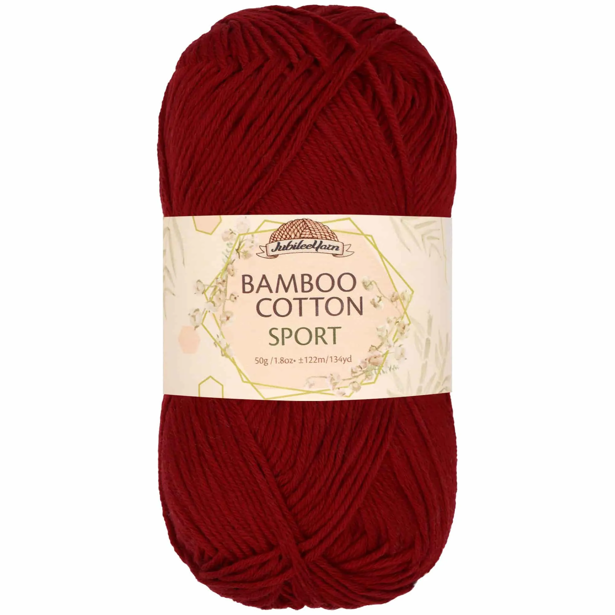 Bamboo Cotton Sport Yarn: 4 Skein Packs