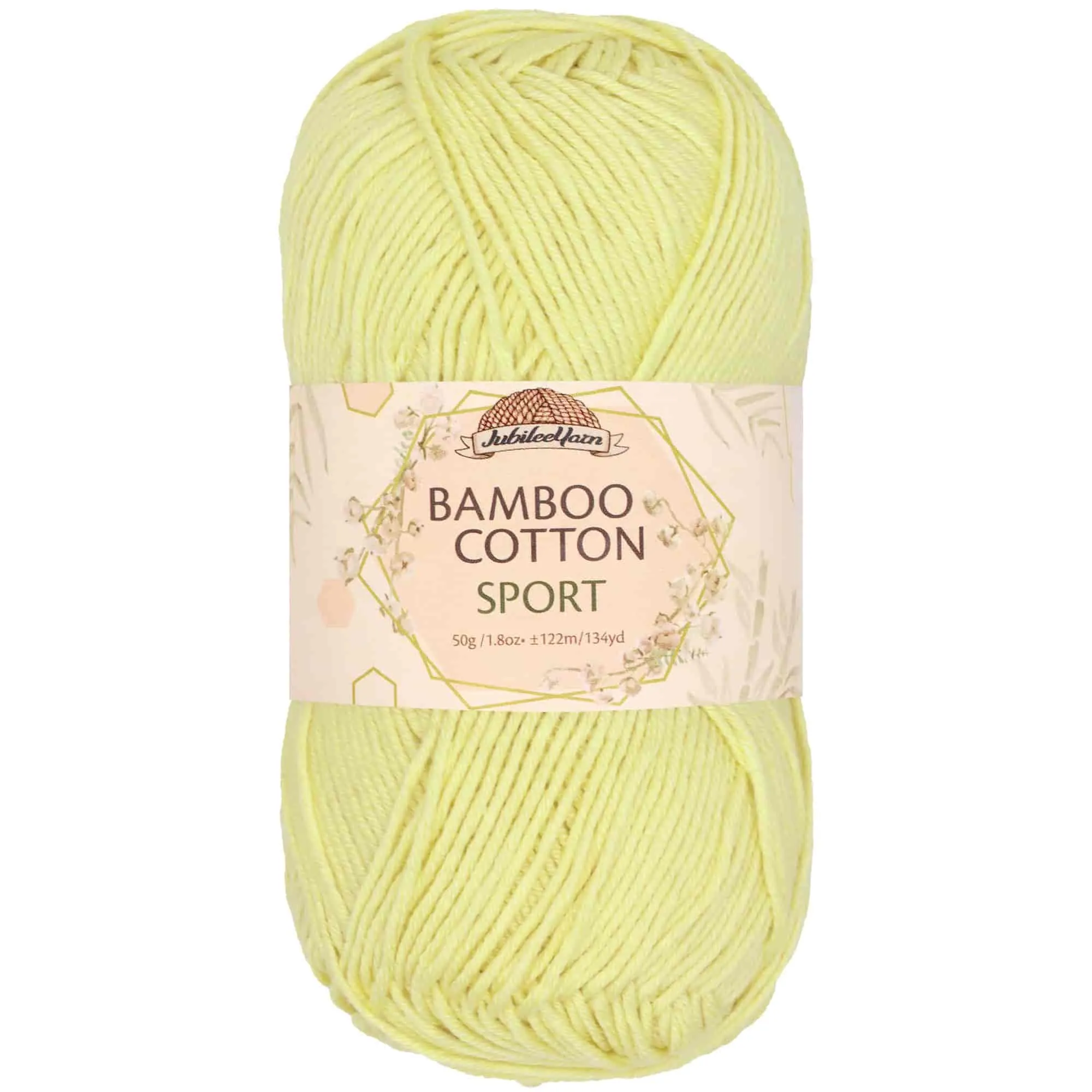 Bamboo Cotton Sport Yarn: 4 Skein Packs