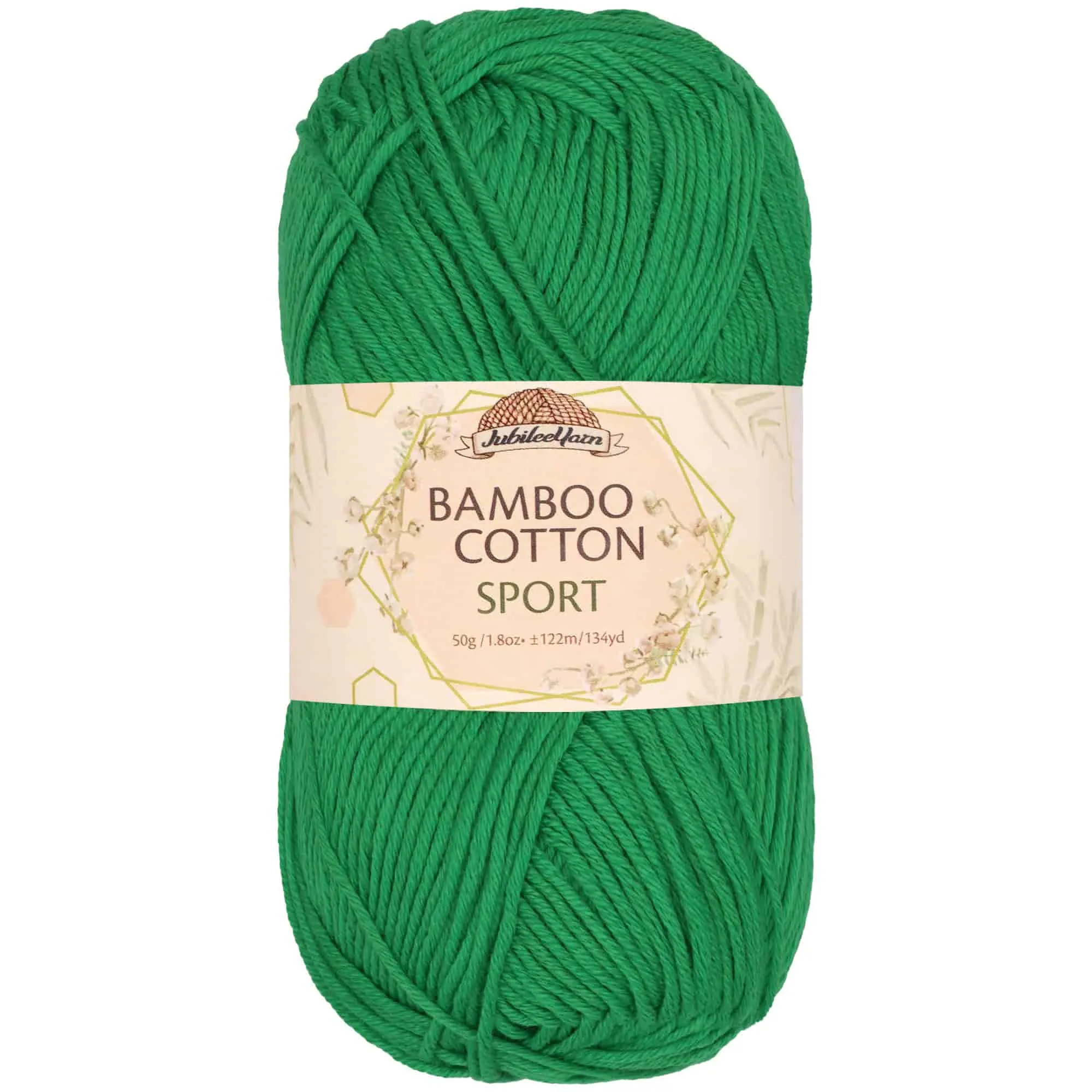 Bamboo Cotton Sport Yarn: 4 Skein Packs