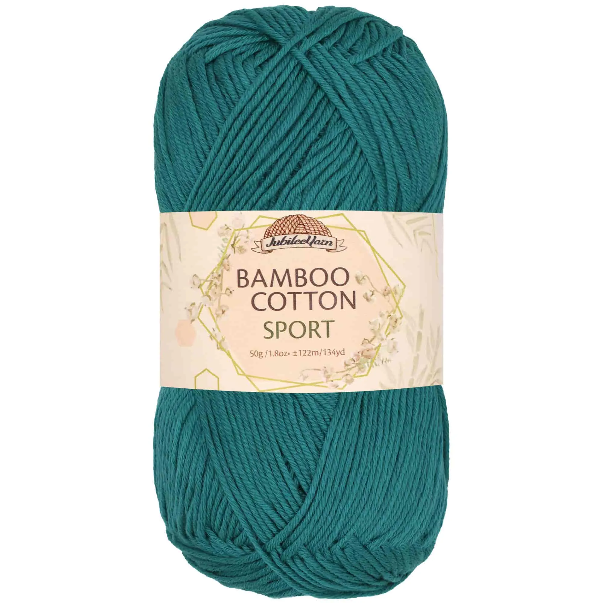 Bamboo Cotton Sport Yarn: 4 Skein Packs