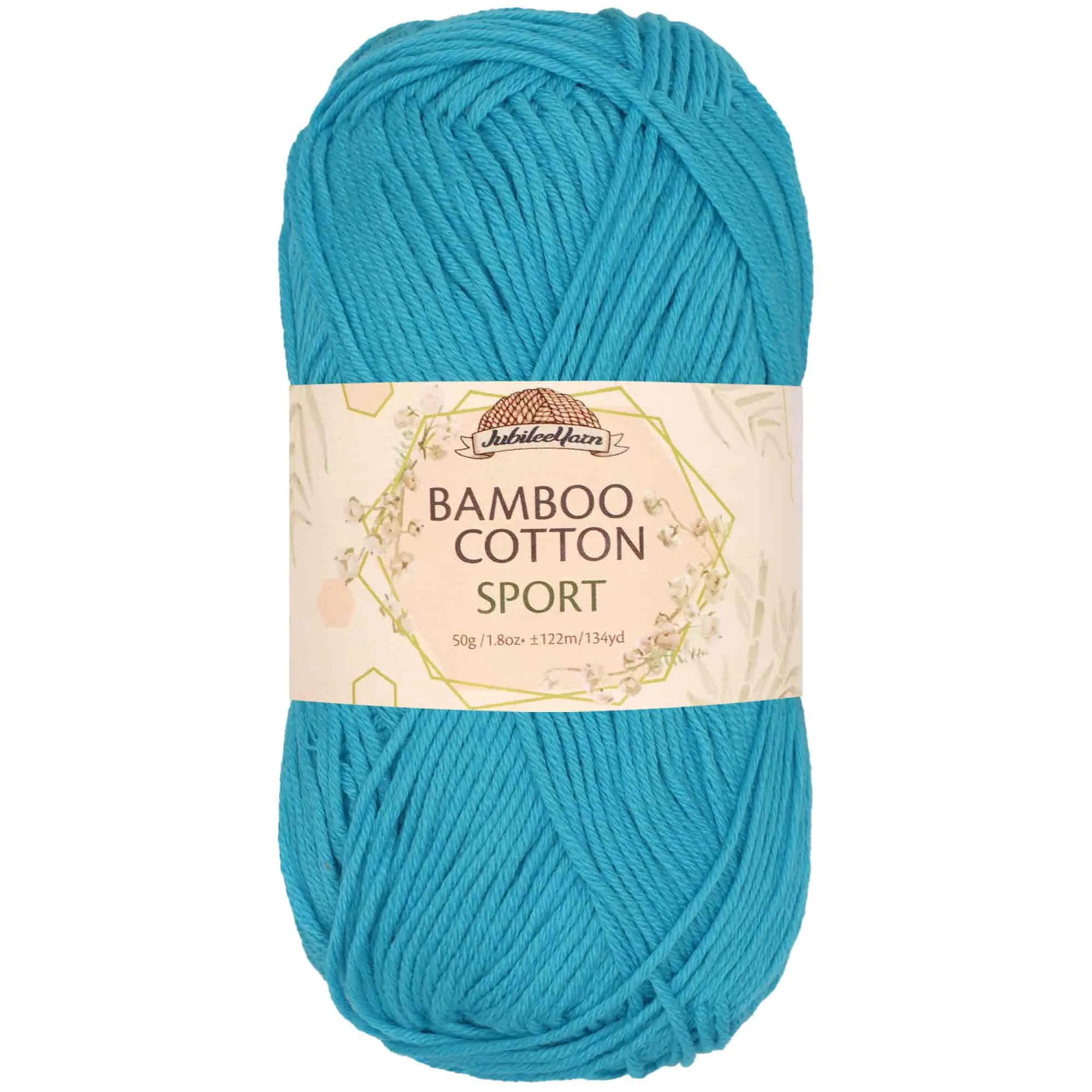 Bamboo Cotton Sport Yarn: 4 Skein Packs