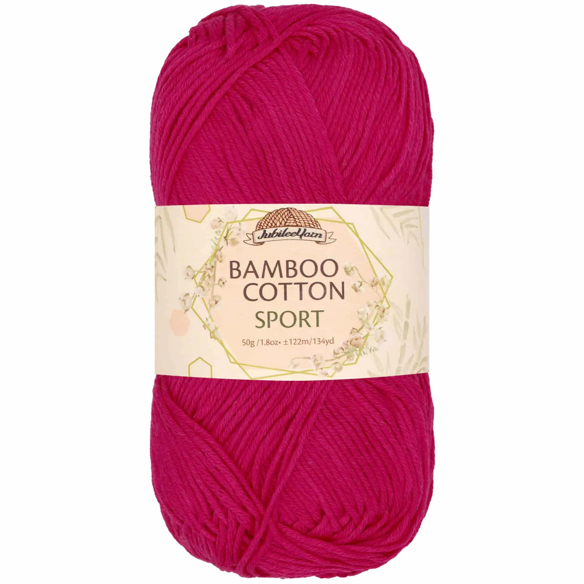 Bamboo Cotton Sport Yarn: 4 Skein Packs