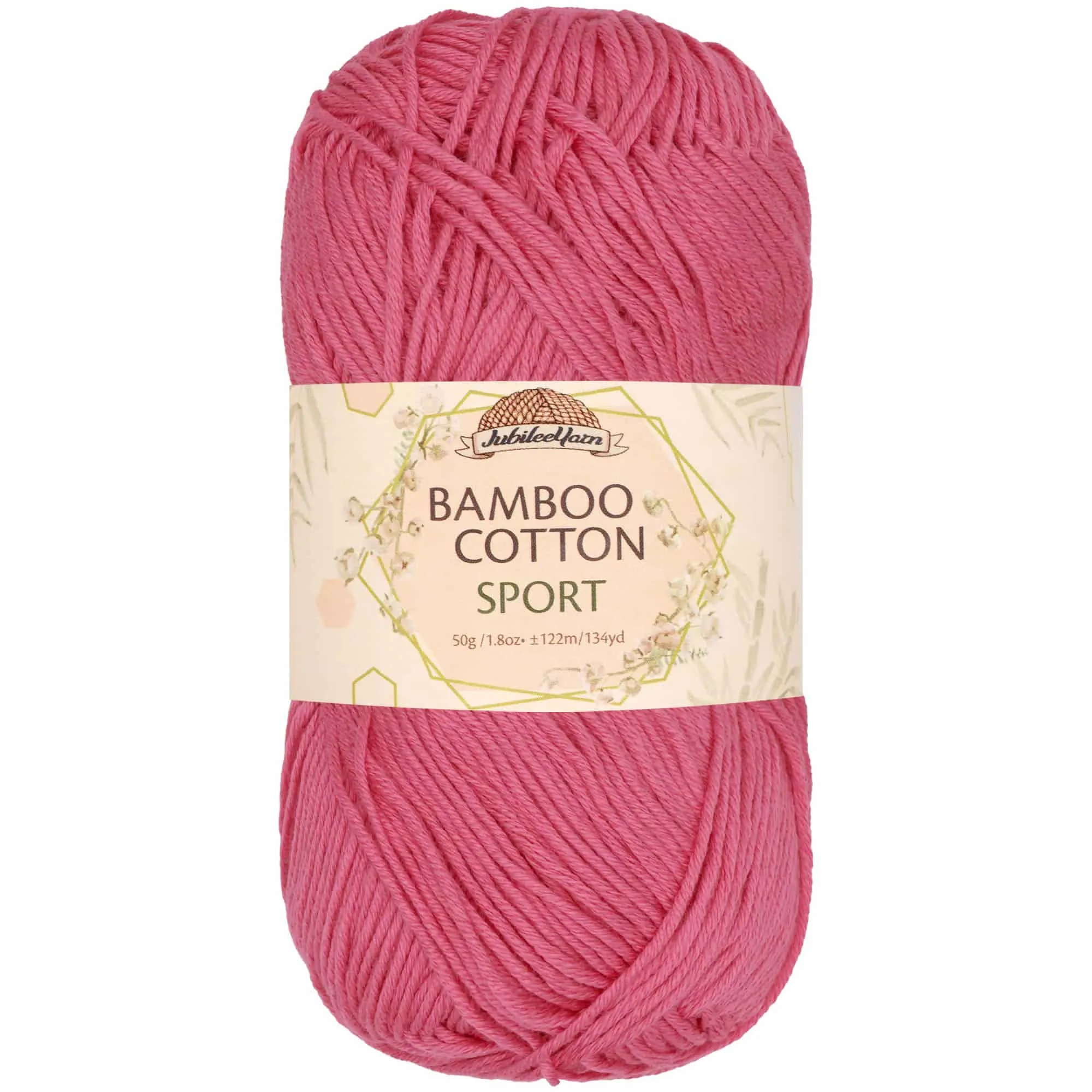 Bamboo Cotton Sport Yarn: 4 Skein Packs