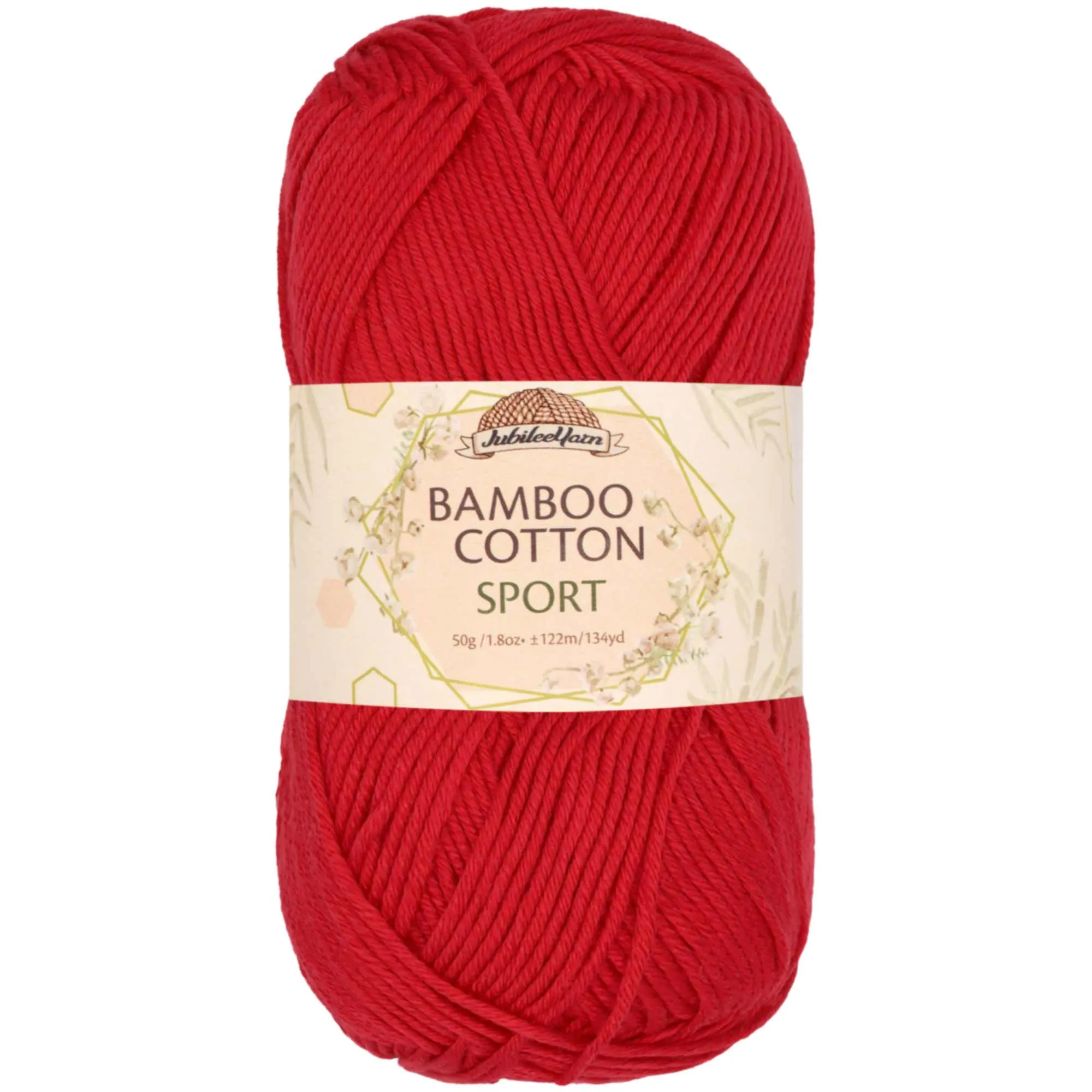 Bamboo Cotton Sport Yarn: 4 Skein Packs