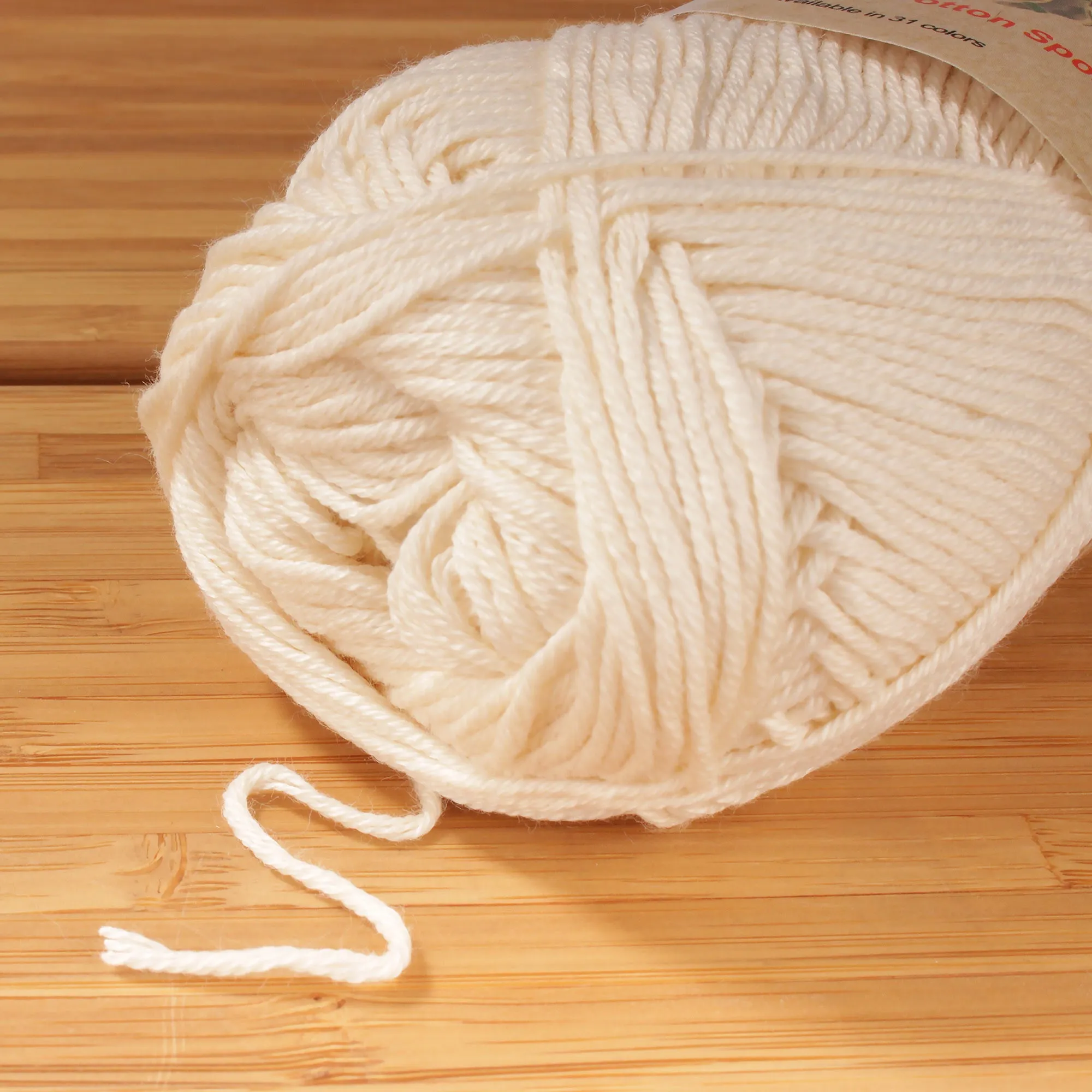 Bamboo Cotton Sport Yarn: 4 Skein Packs