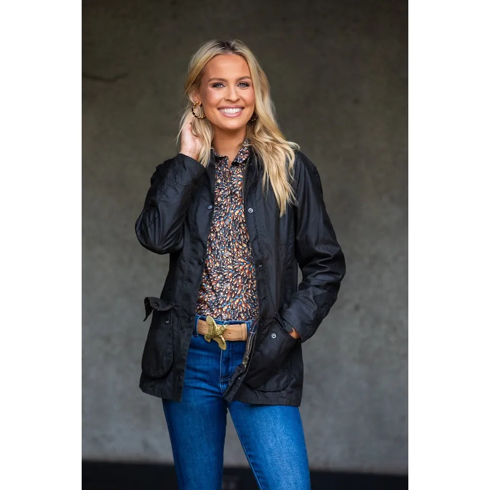 Barbour Ladies Beadnell Waxed Jacket