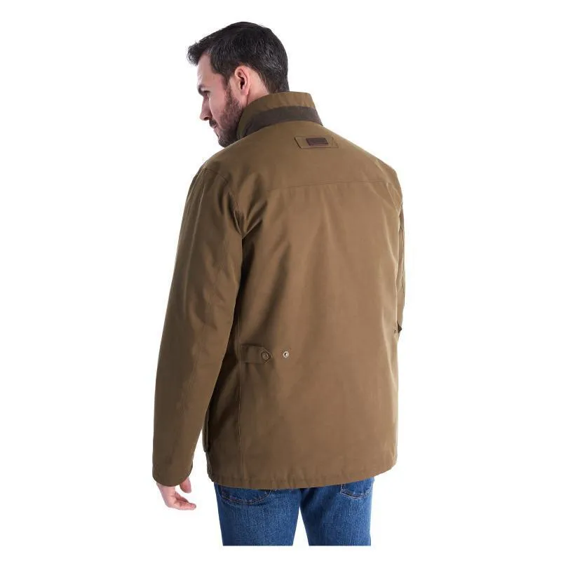 Barbour Lorton Waterproof Mens Jacket - Dark Sand