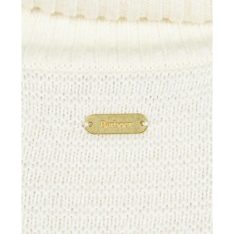 Barbour Rosehall Ladies Knit - Whisper