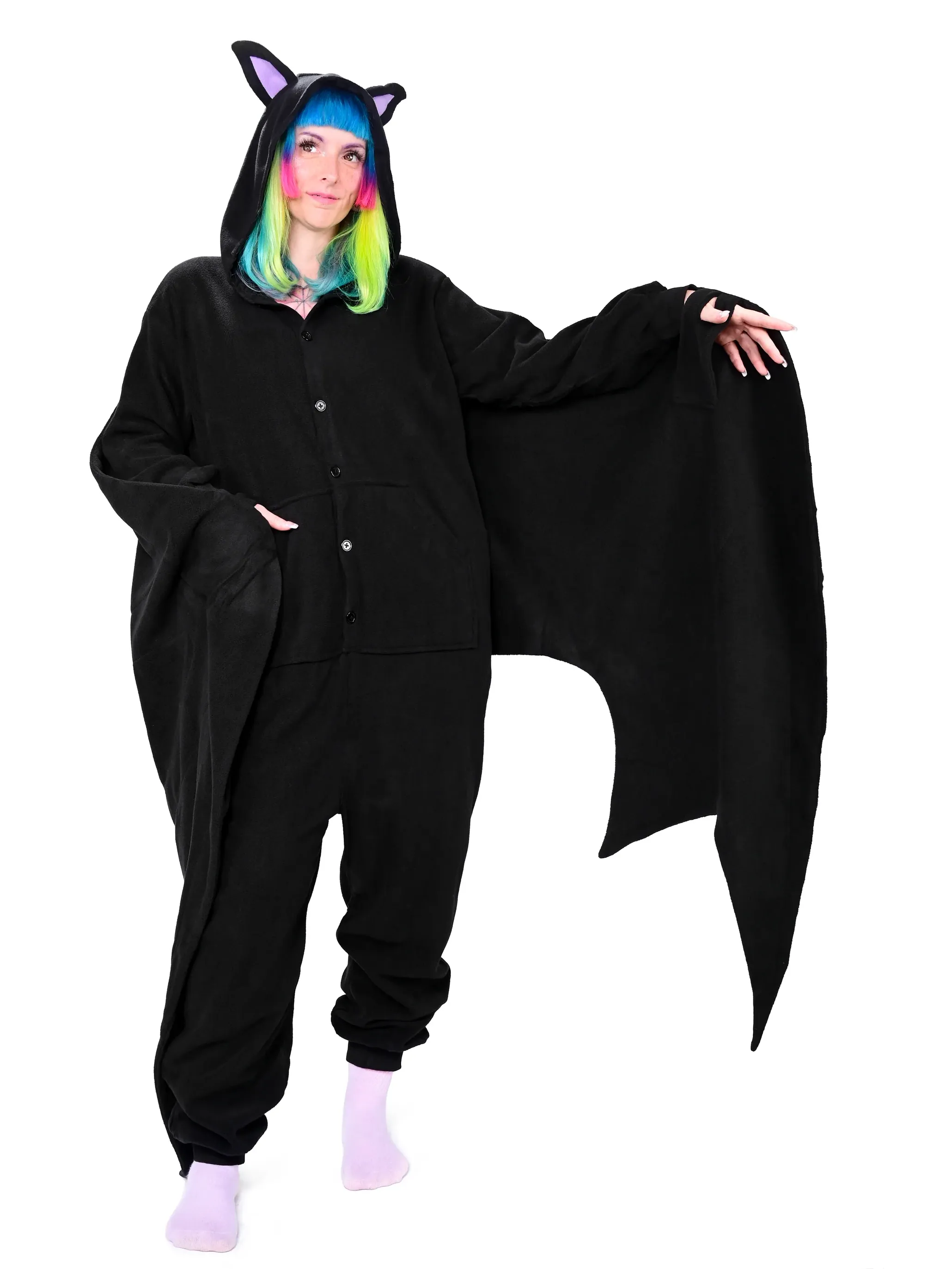 Batty Onesie - Licorice MY VIOLET