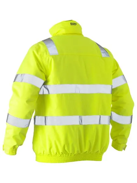 Bisley Taped Hi Vis Wet Weather Bomber Jacket (BJ6770T)