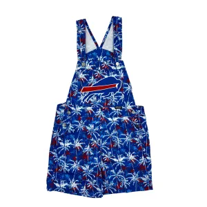 Buffalo Bills With Big Logo & Palm Tree Design Shortalls