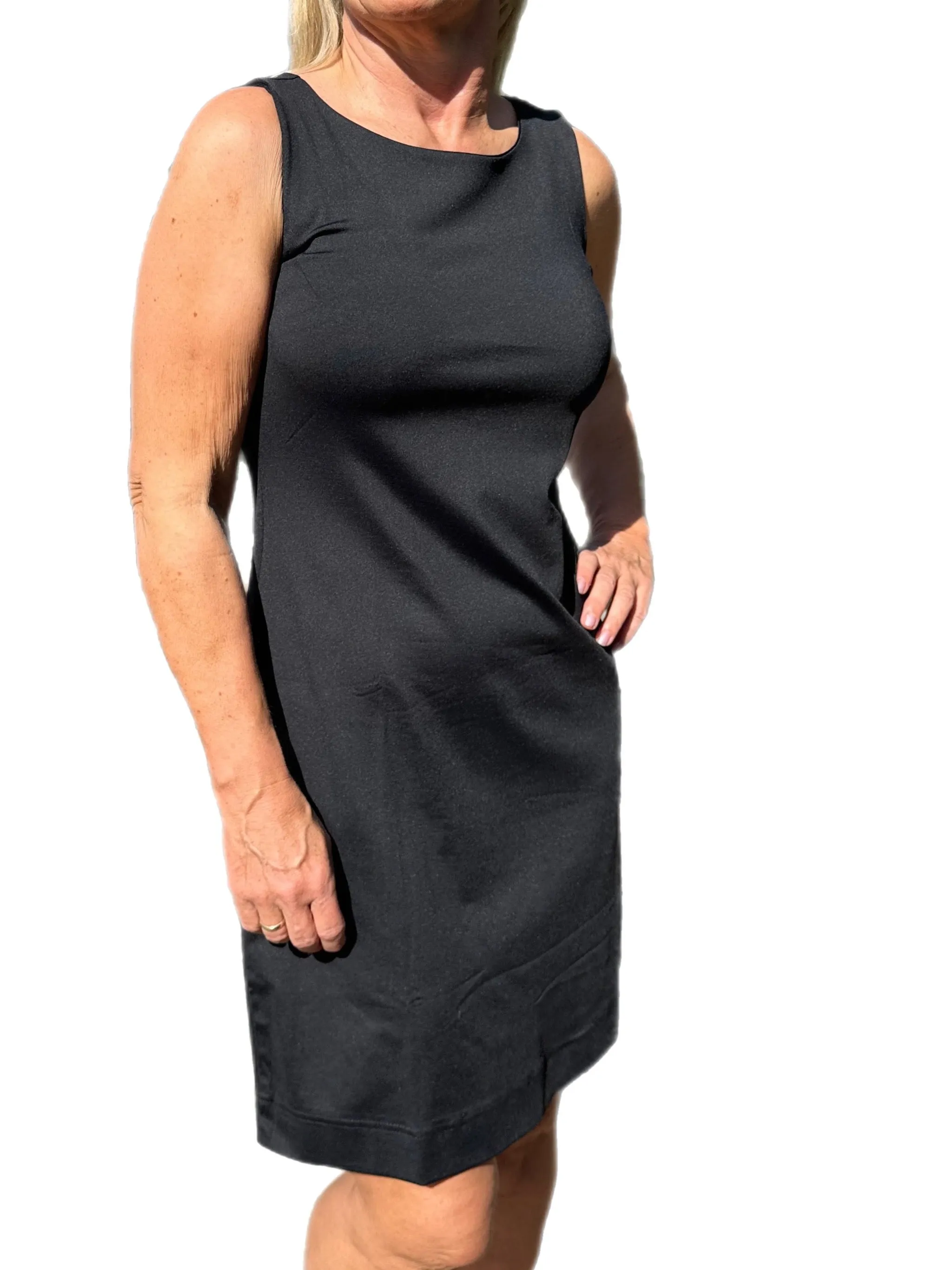 Classic Shift Dress with UPF50  Black