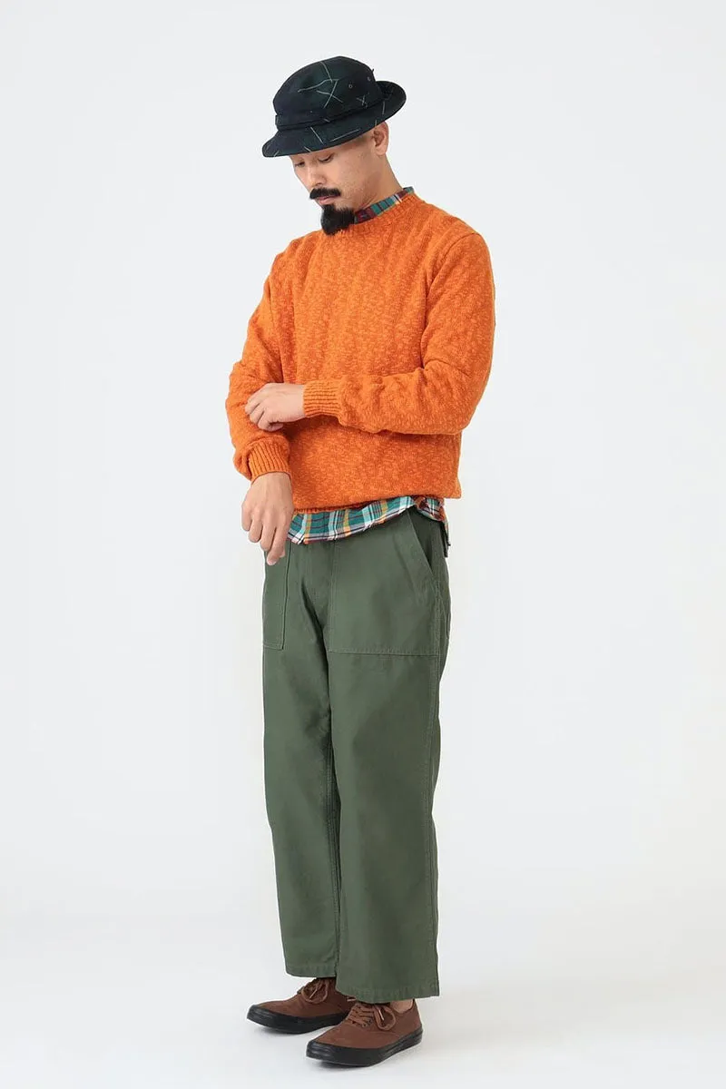 Crew Cotton Hemp - Orange