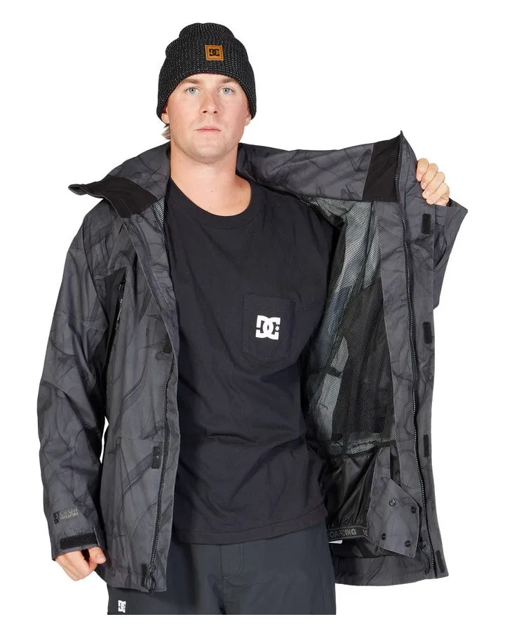 DC Command 45K Snow Jacket - Smoke Dark Shadow - 2023