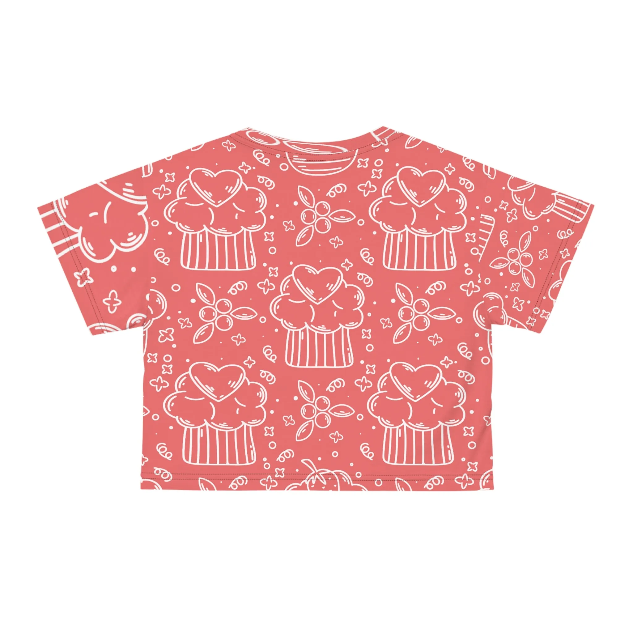 Doodle Pancake - Inovax Crop Tee