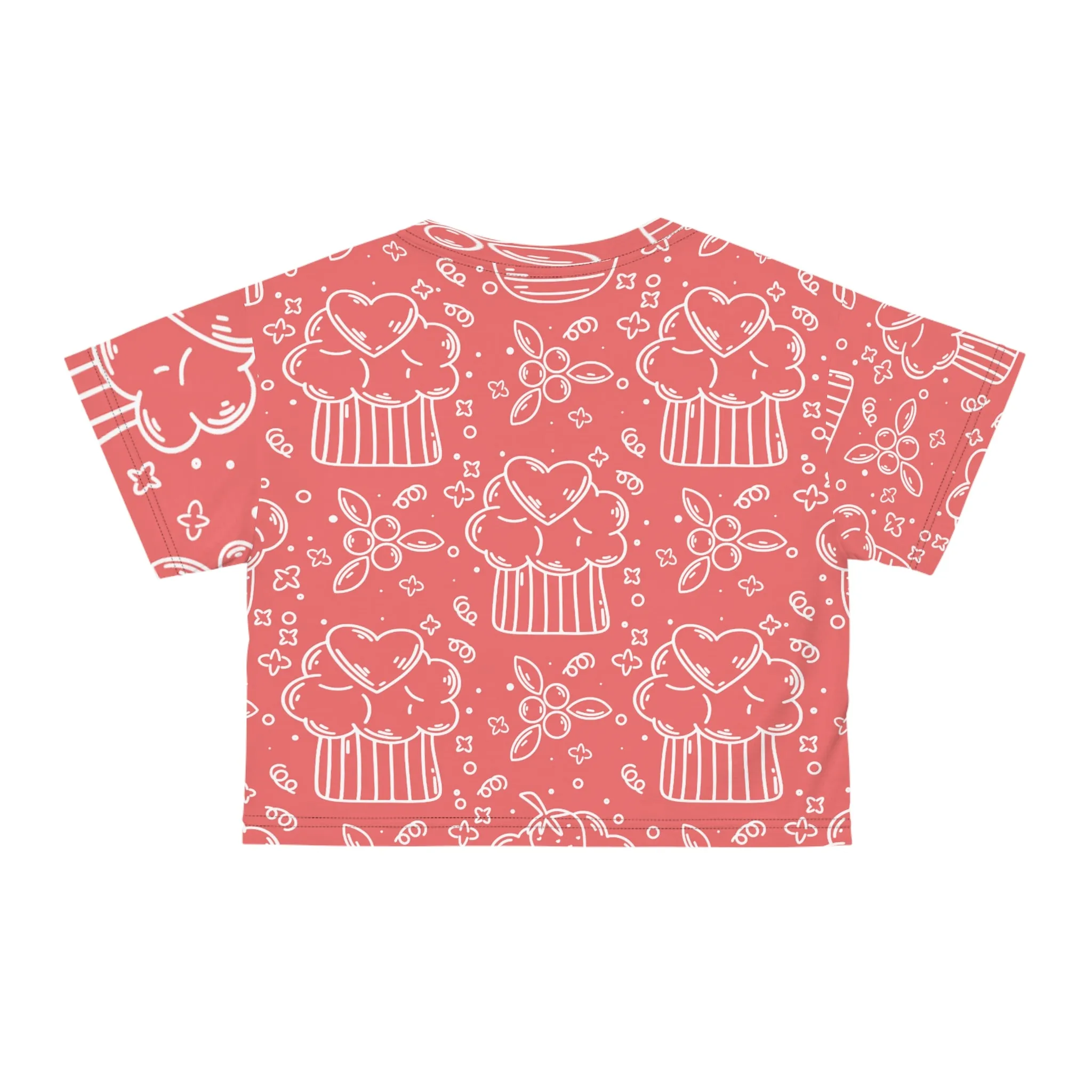 Doodle Pancake - Inovax Crop Tee