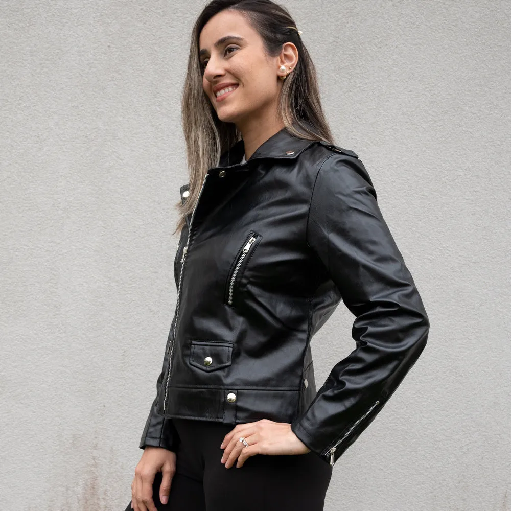 (Faux Leather) Custom Mrs Jacket