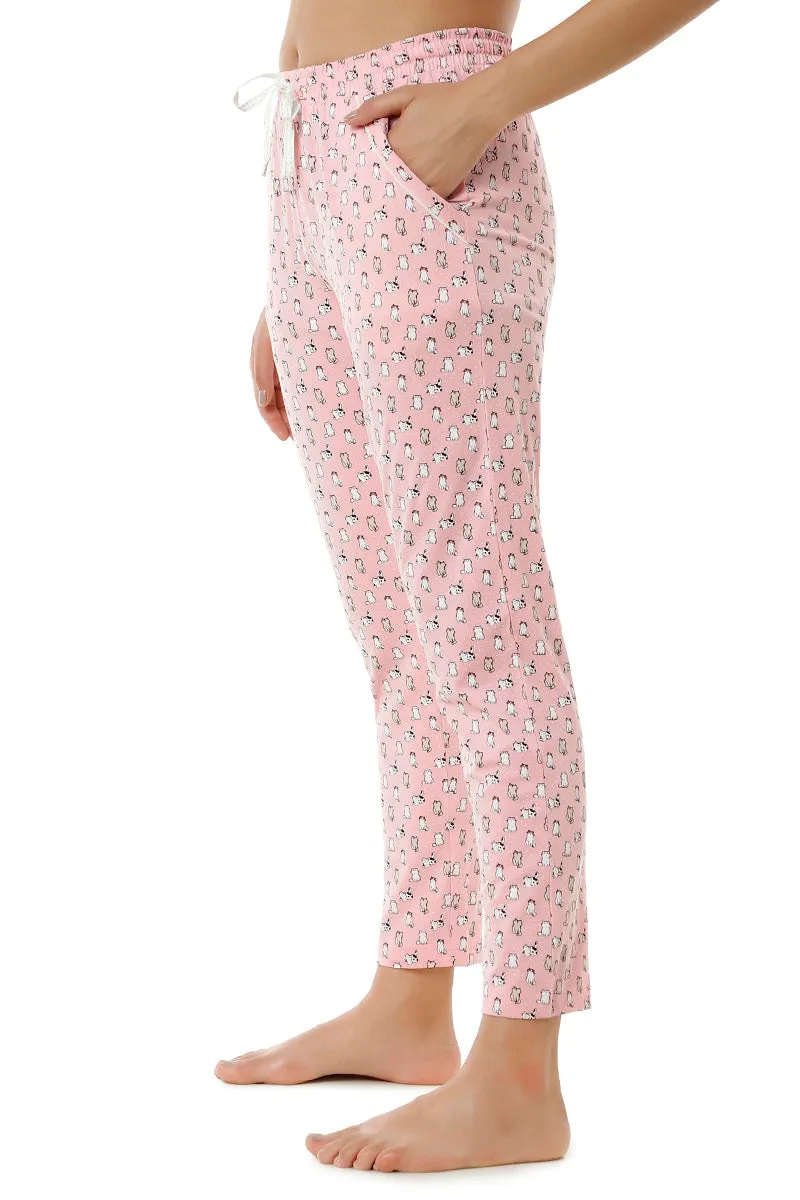 Full Length PJ Bottom - Cat Nap Print