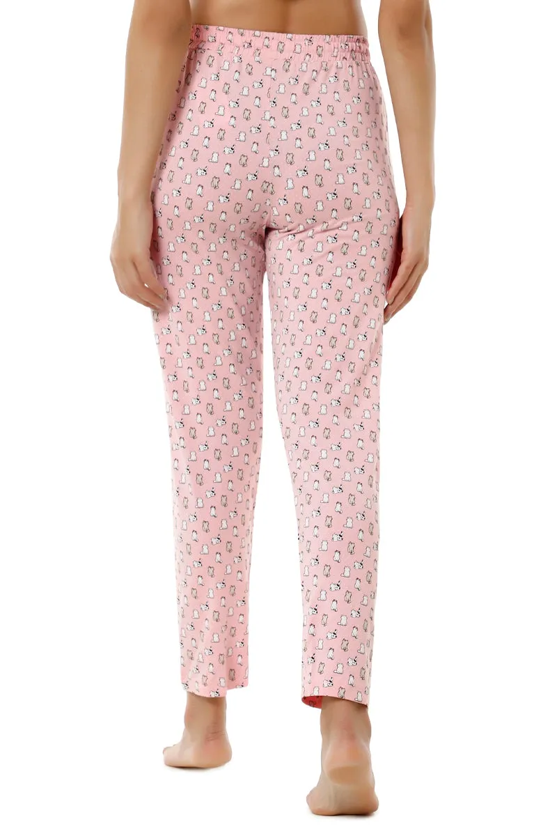 Full Length PJ Bottom - Cat Nap Print