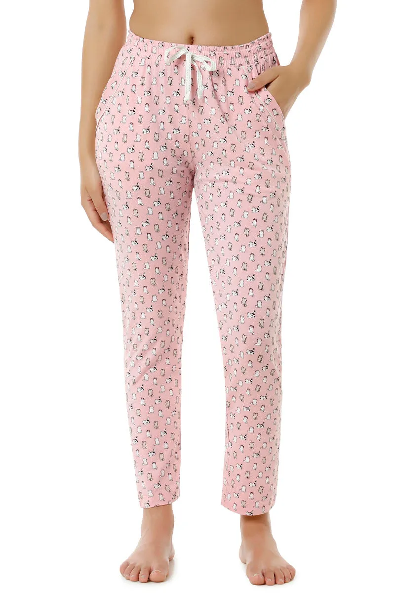 Full Length PJ Bottom - Cat Nap Print