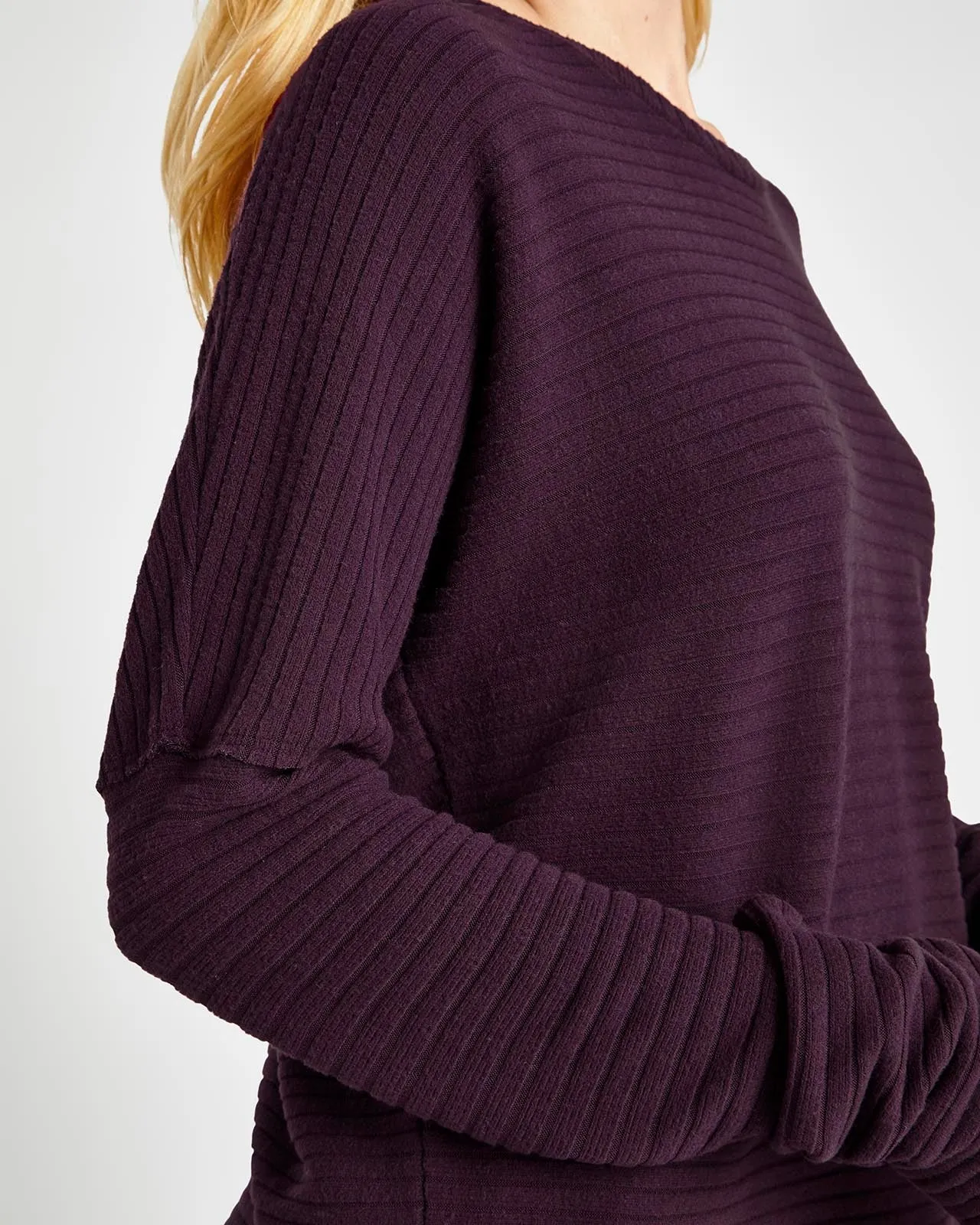 London Rib Long Sleeve Top