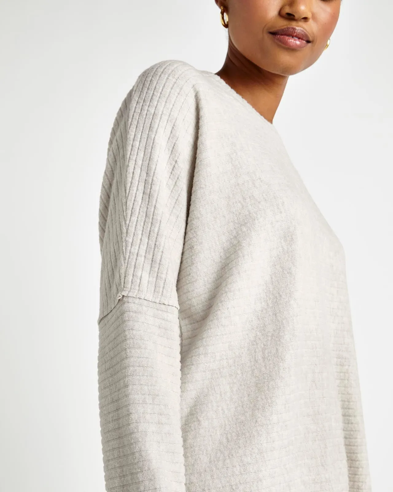 London Rib Long Sleeve Top