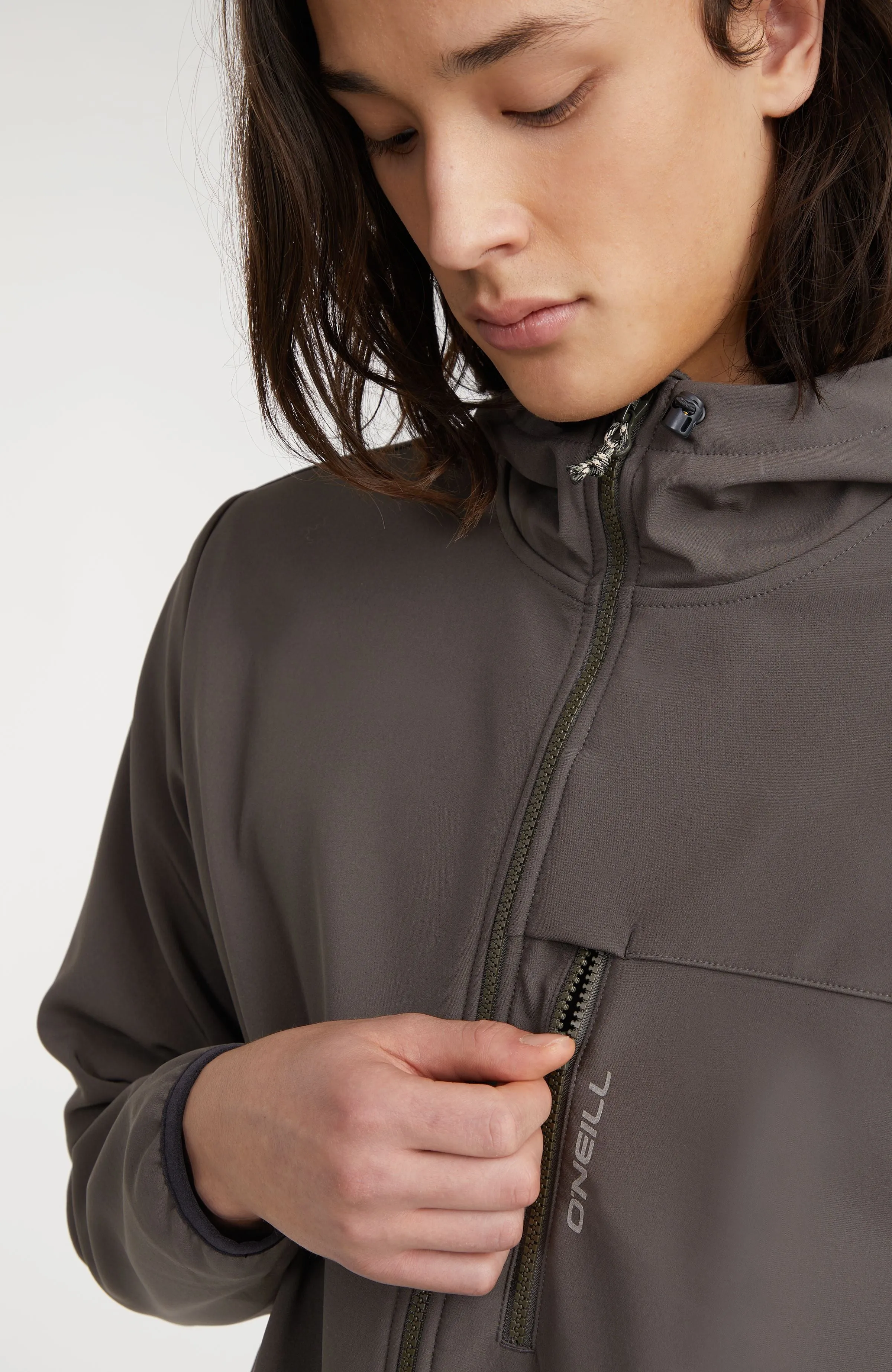 O'Neill TRVLR Series Softshell Jacket | Raven