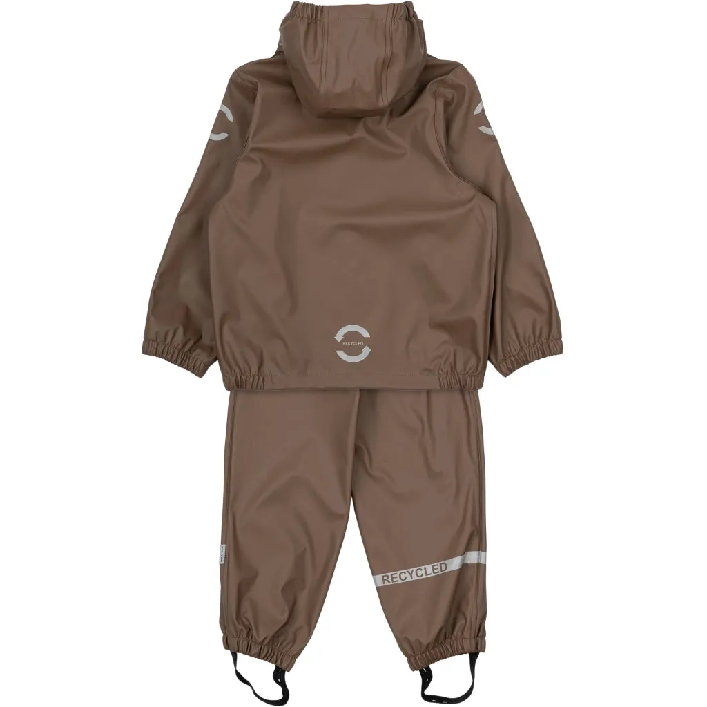 PU Rainwear (Overalls) - Chocolate Chip