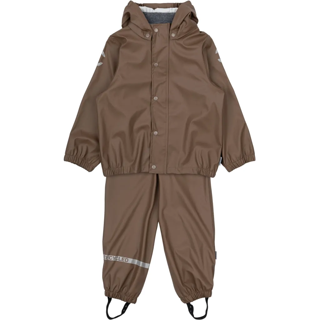 PU Rainwear (Overalls) - Chocolate Chip