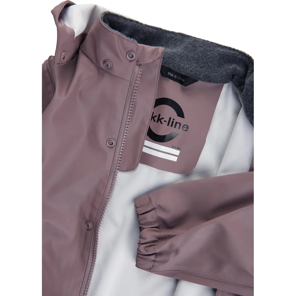 PU Rainwear (Overalls) - Twilight Mauve