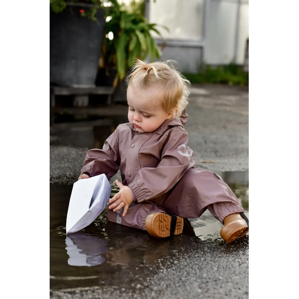 PU Rainwear (Overalls) - Twilight Mauve