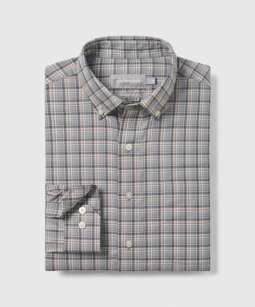 Southern Shirt Co - Wedgewood Plaid LS