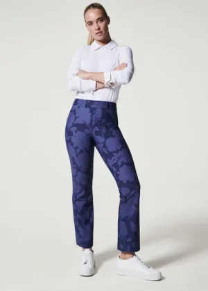 Spanx Sunshine Kick Flare Pant Floret Navy