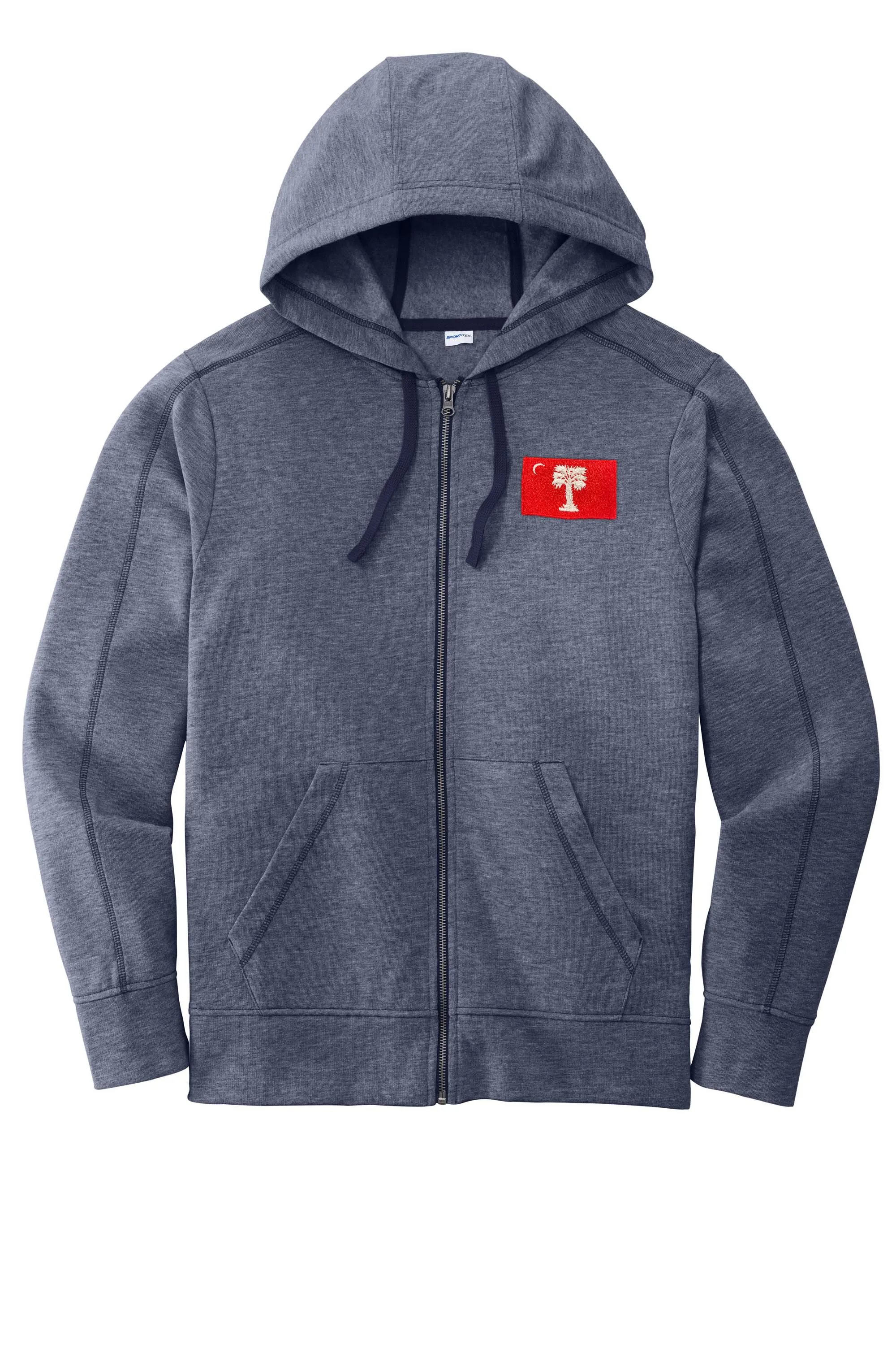 The Citadel, Big Red embroidered, Full-Zip Hooded Jacket