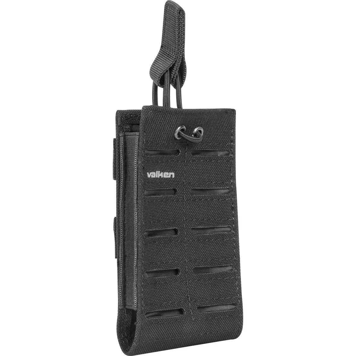 Valken Multi Rifle Single Magazine Pouch - Lazer Cut - Black