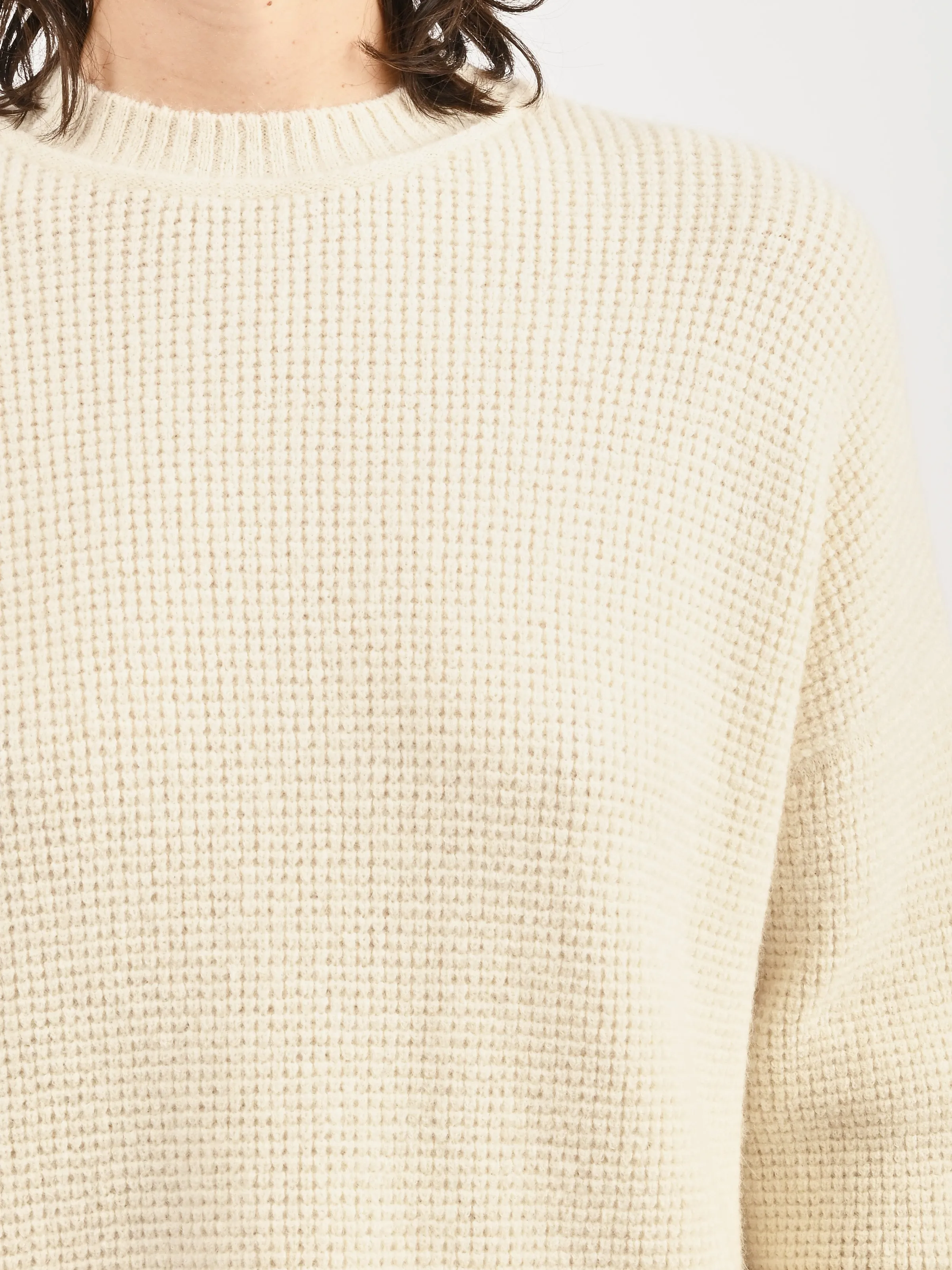 Vanilla Waffle Crewneck