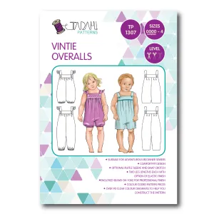 Vintie Overalls Sewing Pattern