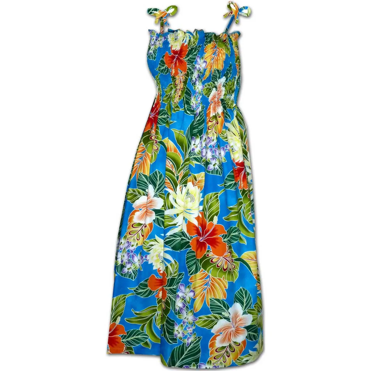 Vivacious Vibe Blue Spaghetti Tube Dress